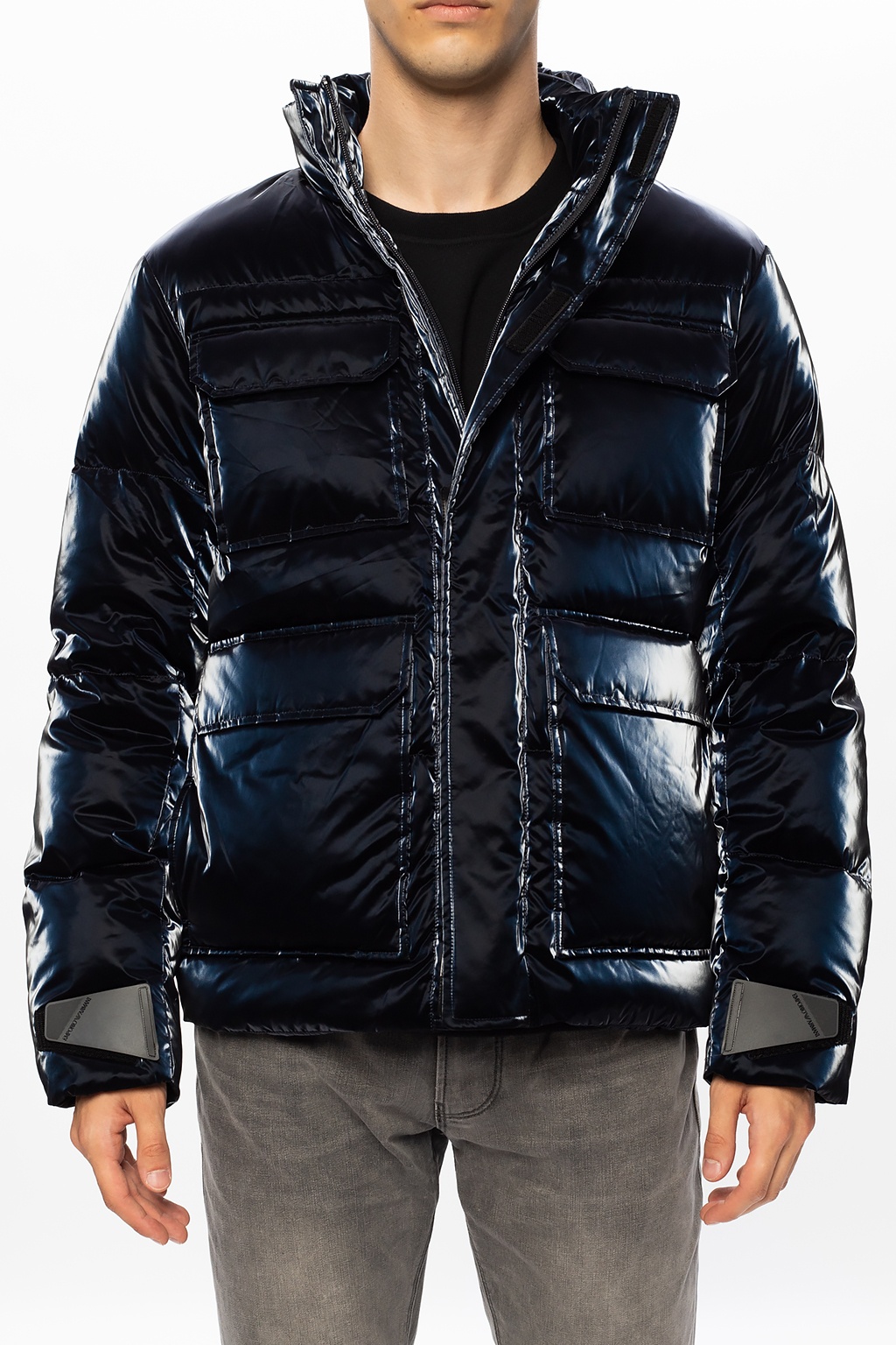 Emporio armani cheap quilted down jacket